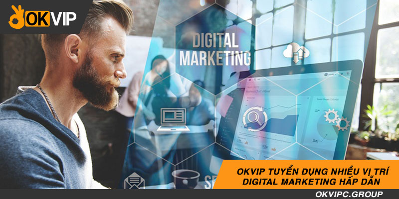 OKVIP tuyển dụng nhiều vị trí digital marketing hấp dẫn